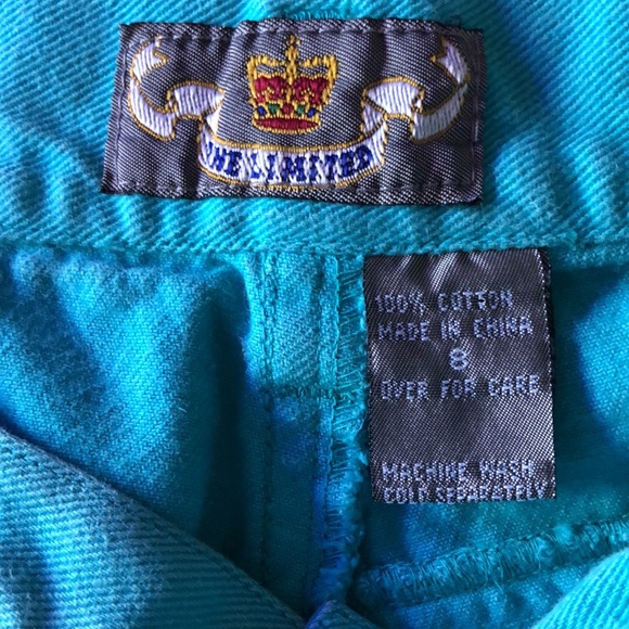 Vintage High Rise Jean Shorts - Picture 9 of 10